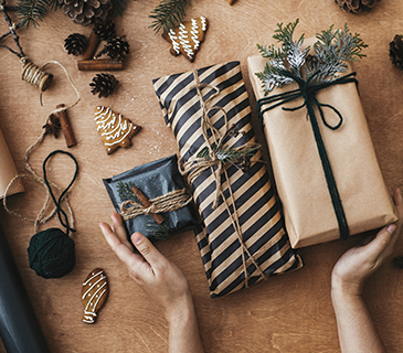 Geschenke verpacken